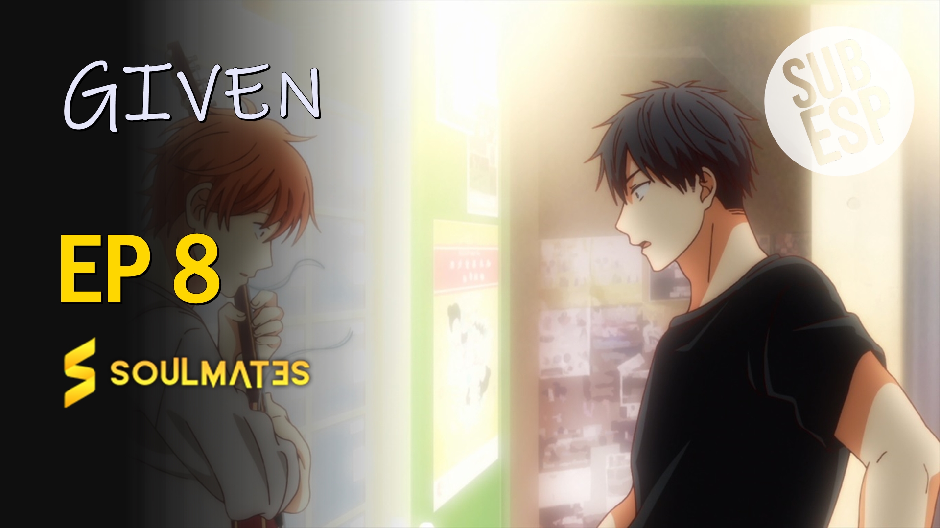 Given: 1×8